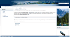 Desktop Screenshot of canadier-shop.de